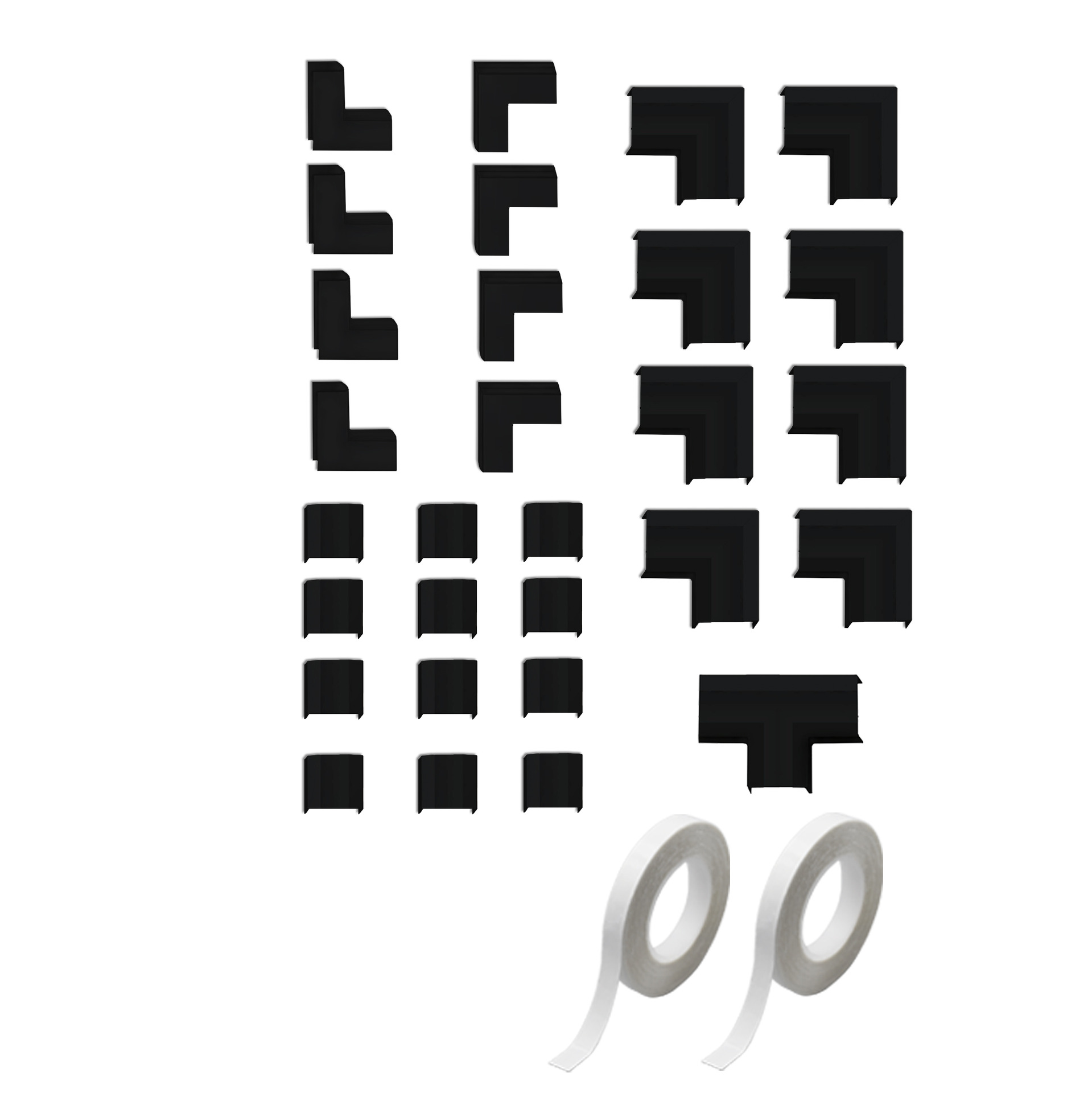 블랙 15×9 20장 세트