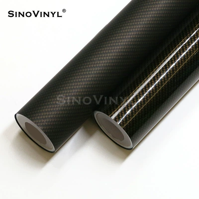 Automotive Film: Fiber Black Simulated Carbon Fiber