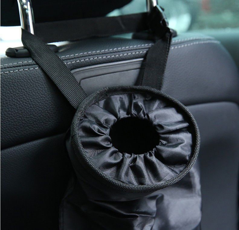 Bolsa de basura del coche silla trasera del coche basura puede silla del coche trasero colgando bolsa de almacenamiento multifuncional suministros para automóviles