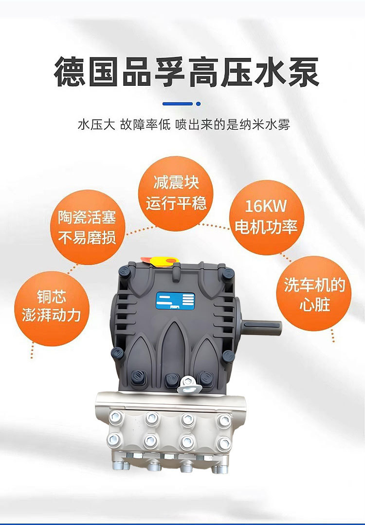 Fully automatic contactless smart car wash machine, 24-hour unattended, scan-code high-pressure air-dry commercial cleaning equipment