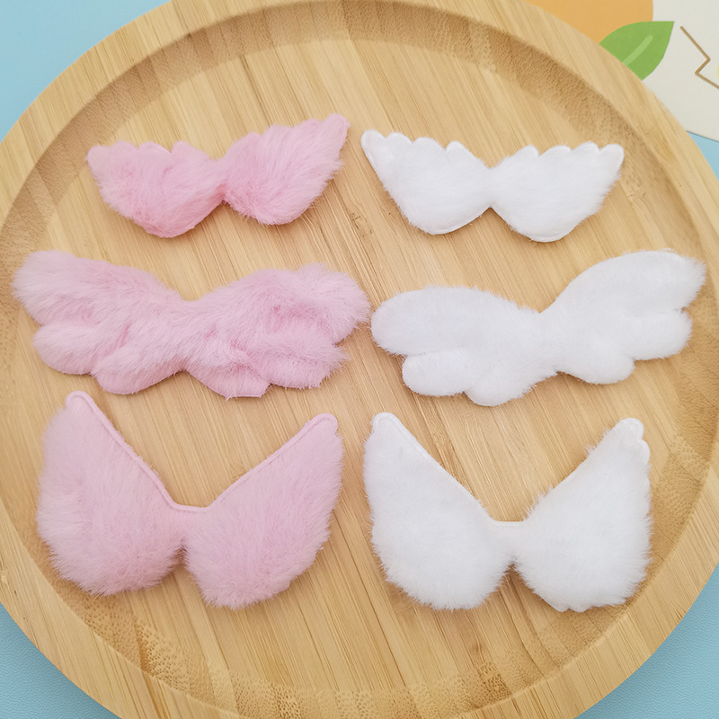 New autumn and winter single-sided wings accessories diy hairpin hair accessories bangs accessories handmade raw materials wholesale