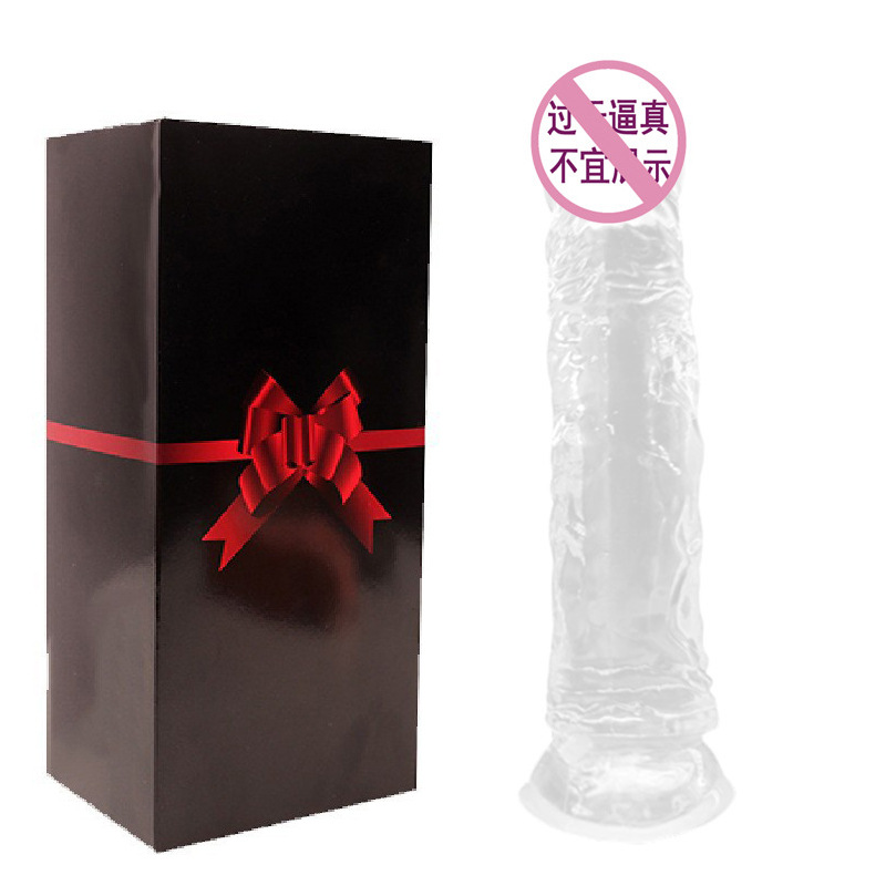 Flexible TPE Suction Cup Dildo with G-Spot and P-Spot Stimulation, Transparent Purple — detail image 6
