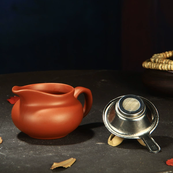 Pure red fair cup (160ml) with tea leakage