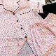 Summer New Pajamas Women's Short-sleeved Shorts Leopard Print High-end Sense Home Clothes suit Amazon Wholesale