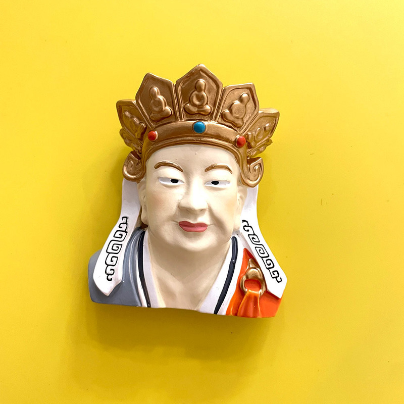 唐朝古都旅游文创冰箱贴磁贴西安洛阳神兽半面面具大香炉鼎伴手礼|undefined