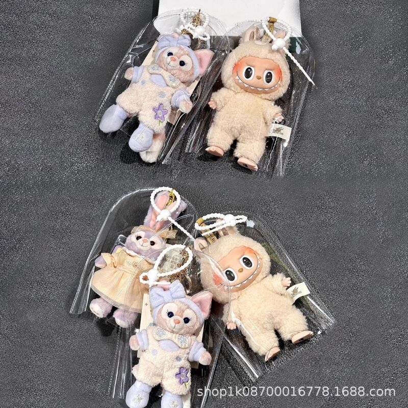 人形ストラップ保護カバー玲娜貝児星黛露キーホルダーバッグ防塵袋人形人形人形人形透明|undefined