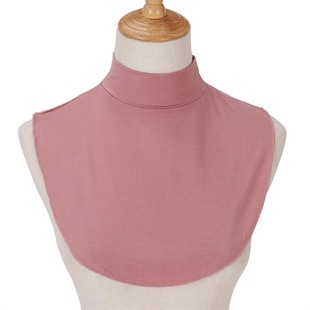Cross-border New Modal Cotton Fake Collar Shirt Cover Modal Monochrome Base Women's All-match Accessories Fake Collar Scarf