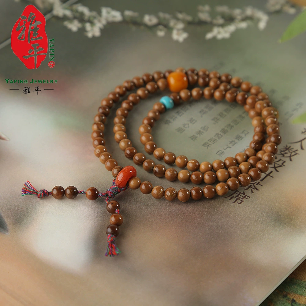 Браслет из агарового дерева и сандалового дерева Vajra Bodhi, буддийский браслет из бисера, китайский стиль, персонализированный браслет из сандалового дерева, производитель, оптовая продажа