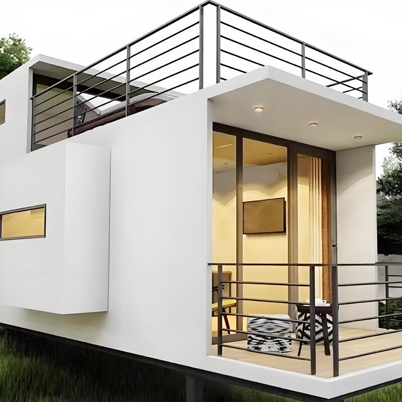 Double-Layer Combined Container House, Integrated House, Habitable Packaged Box House, Simple Household Scenic Spot, Removable Sun Room