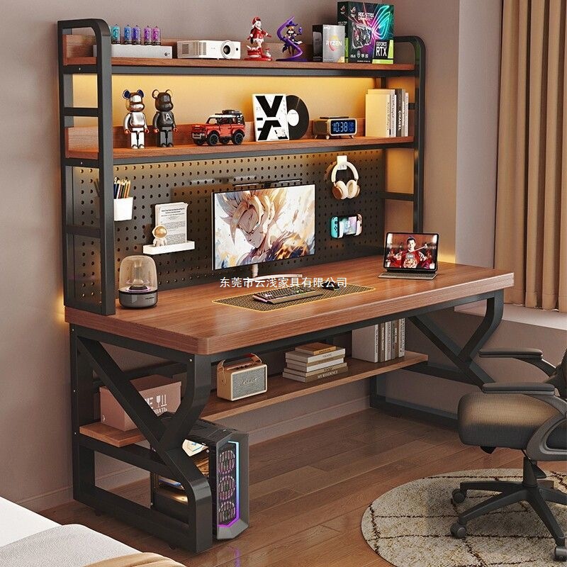 Nordic Office E-Sports Work Student Writing Desk Solid Wood Computer Desk Simple Modern Table Home Study Desk