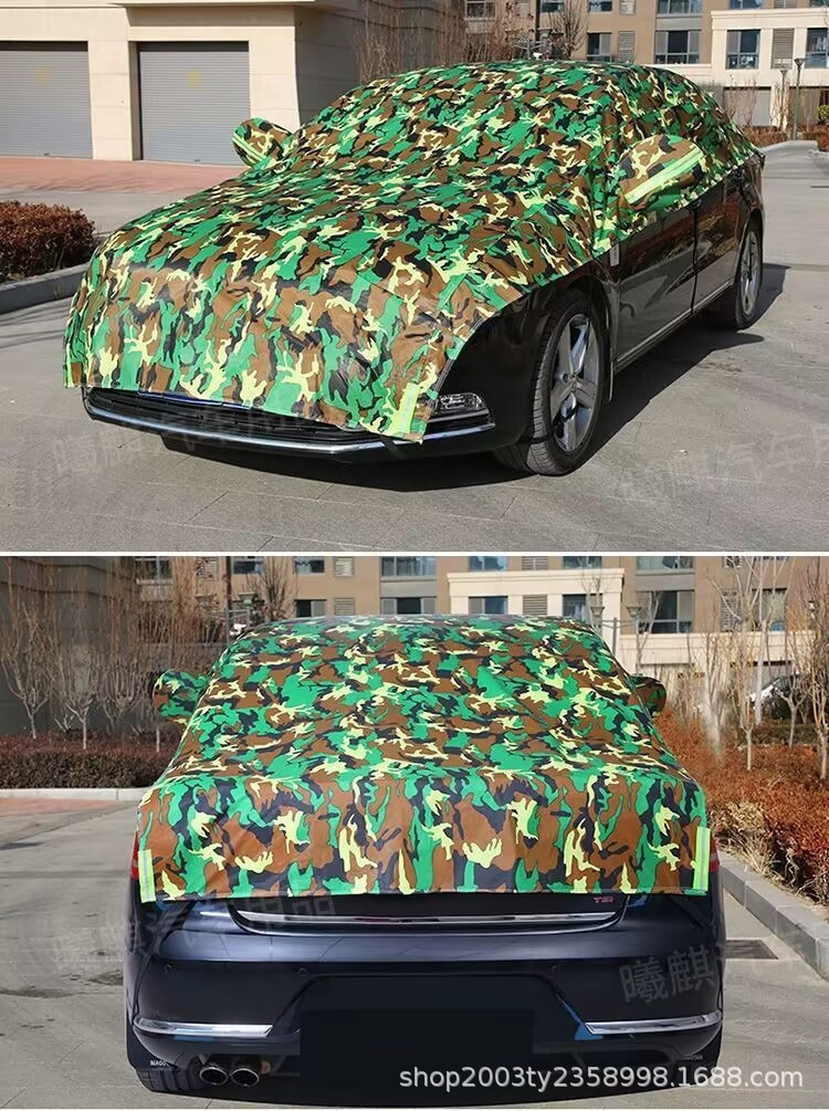 Car cover car cover half cover sun-proof thickened sun-proof heat-proof dust-proof rain-proof cover car cover full car cover