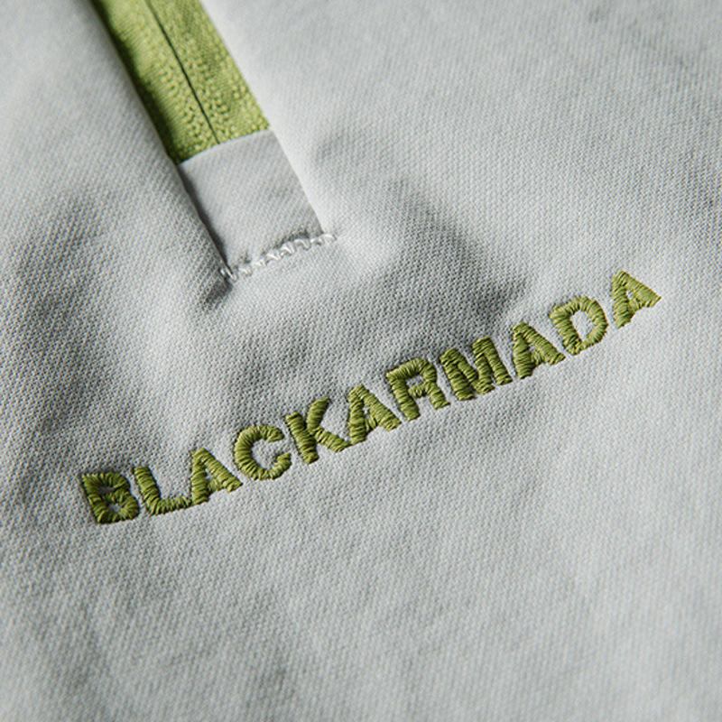 Wasserdichte, reflektierende Sportjacke für Herren, schnelltrocknend, lässiger Bergstil, Outdoor-Pullover mit halbem Reißverschluss und Stehkragen_voghion.com