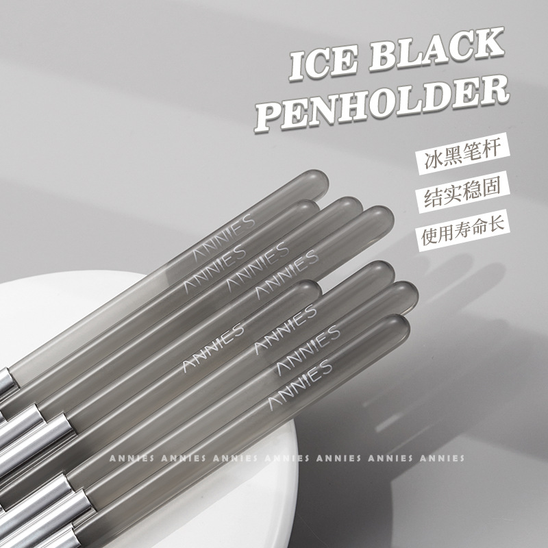 Enni Shibing Negro Una serie de alta gama traje de pincel de uñas pintado dibujo línea pintura fototerapia pluma para salón de uñas