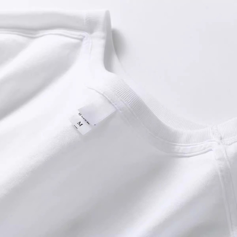 インナーは純白の厚手のボトムシャツ、メンズスウェットシャツ、秋冬用の女性用長袖厚手Tシャツ、300g純綿、万能イン|undefined
