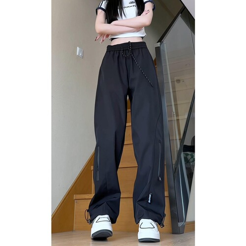 Three-proof rainproof men's autumn/winter straight outdoor quick-drying climbing pants American functional work pants