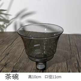 磁吸公道杯 盖碗盖子钢珠胶垫 懒人泡茶器壶盖 玻璃自动茶具配件