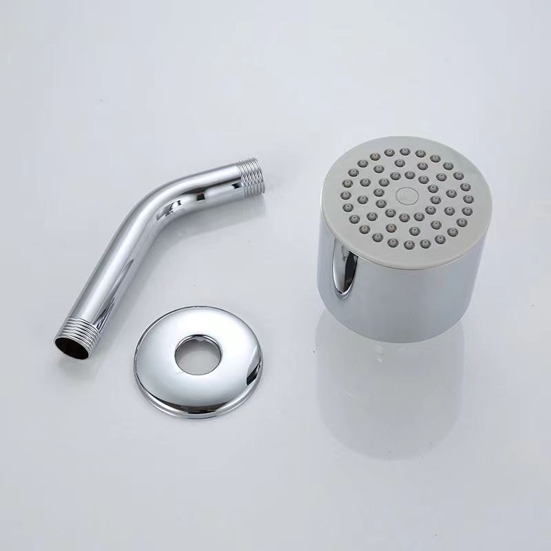 Cobre puro cabeza de ducha oculta Hotel Baño montado en la pared cabeza de ducha reparación accesorios universales