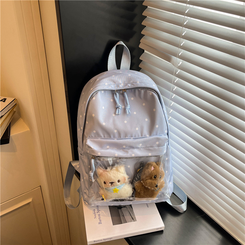Nueva moda mochila de moda para mujeres fresca dulce gran capacidad de moda ocio para estudiantes de clase mochila simple