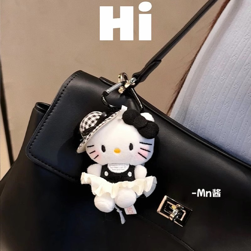 かわいいkitty猫のバッグストラップぬいぐるみのキーホルダー|undefined