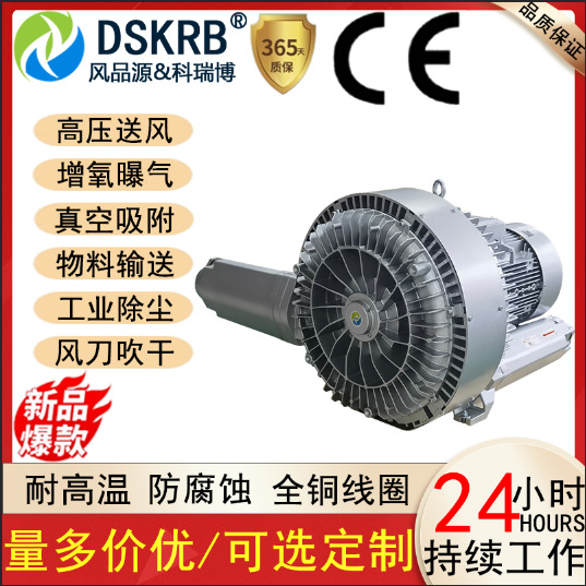 KRB-920旋涡高压真空泵380V污水曝气高压旋涡气泵12.5KW-25KW