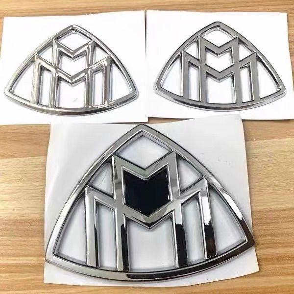 Suitable for Mercedes-Benz Maybach S450 S680 car emblems, S-Class Maybach modified rear emblems, side emblems, and letter emblems