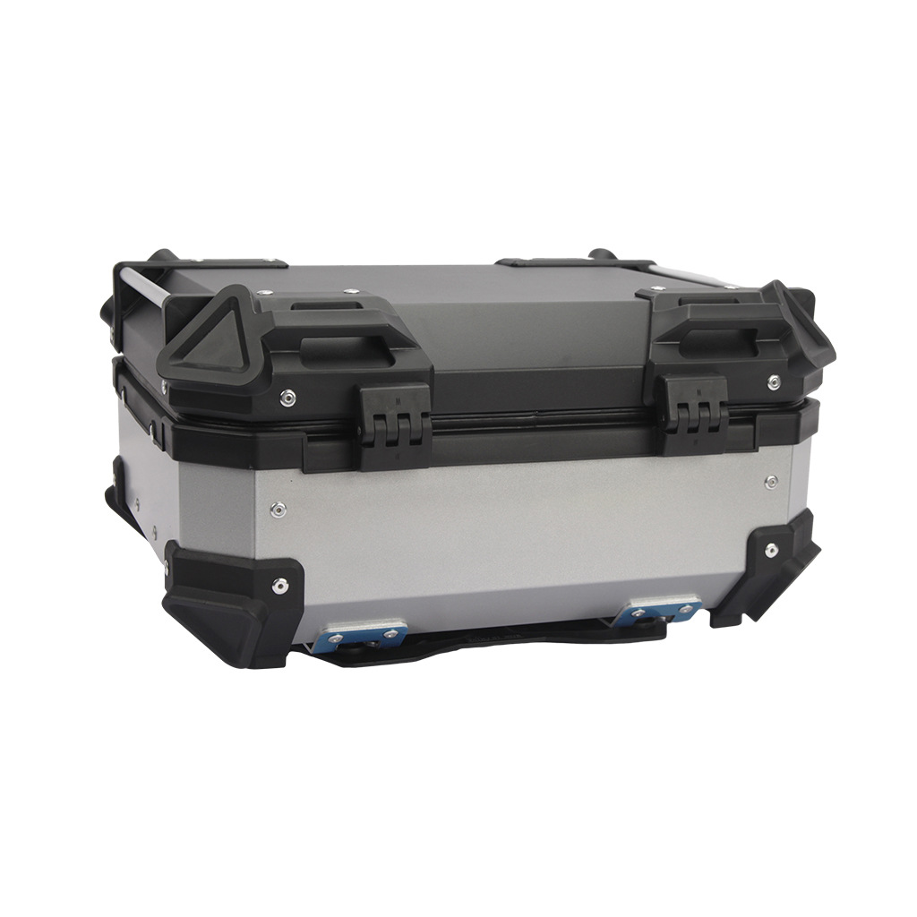 Electric Motorcycle Aluminum Alloy Rear Trunk 25L Capacity Neutral Waterproof Quick Release Electric Scooter Tail Box
