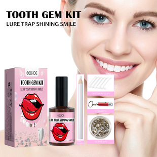 EELHOE Teeth Gems Set White Teeth Easy to Disassemble Easy to Install Jewelry Beautiful Sturdy Reliable Diamond