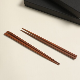 New Japanese Style Solid Wood Chopsticks Cut Nails Chopsticks Non-slip Chopsticks Sushi Chopsticks Household Chopsticks Wholesale Wooden Tableware