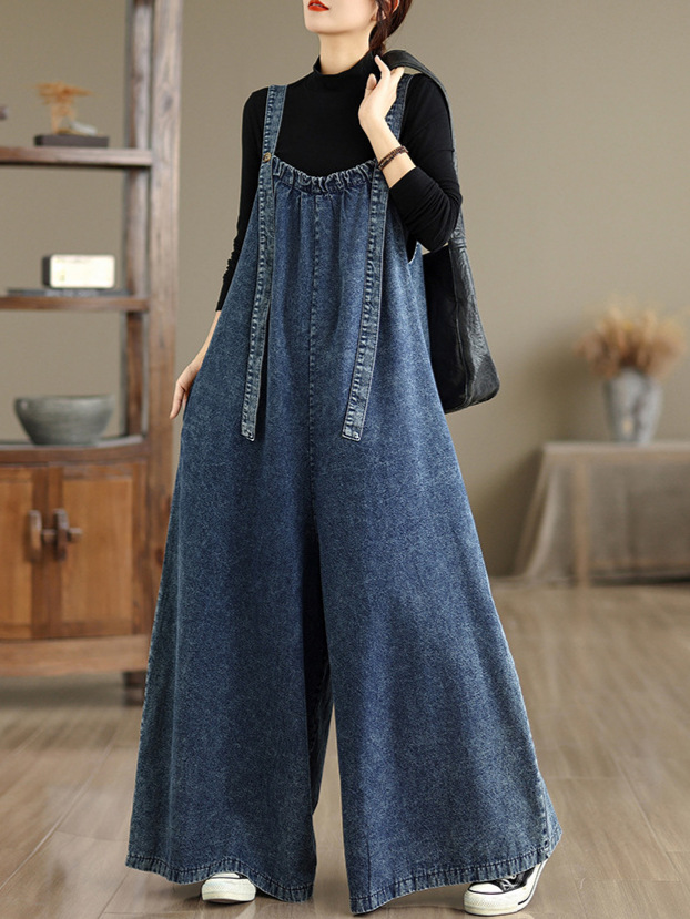 Extra large long retro overall