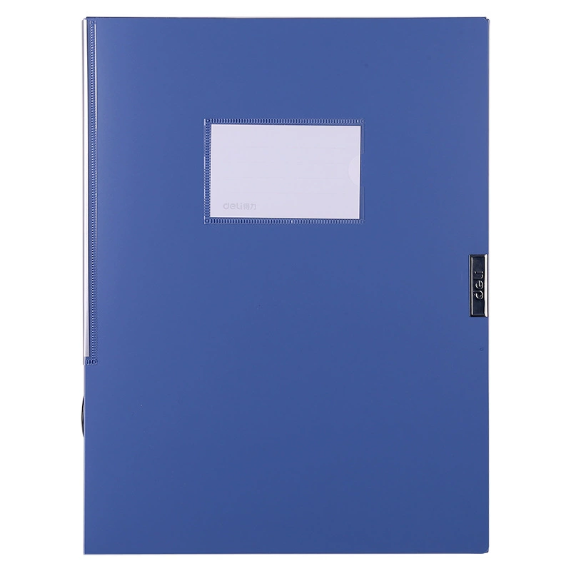 [6 installation] Deli 33440 file box APA back width 35mm file box data storage box office stationery