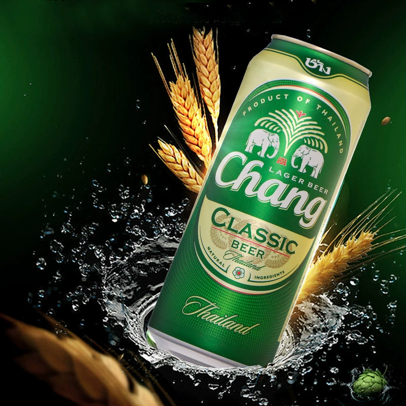 Таиландский импортированный напиток Changbeer Thai Elephant BeerThai Elephant Beer 500 мл консервированное