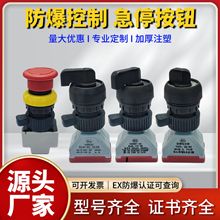 BA8097防爆旋钮控制开关防腐自复式转换二档三档四档铜点银点旋钮