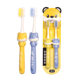 Xiujie Children Soft Hair Toothbrush Baby Cartoon Bear Fat Handle Toothbrush Supermarket Household Factory Wholesale Shake Tone