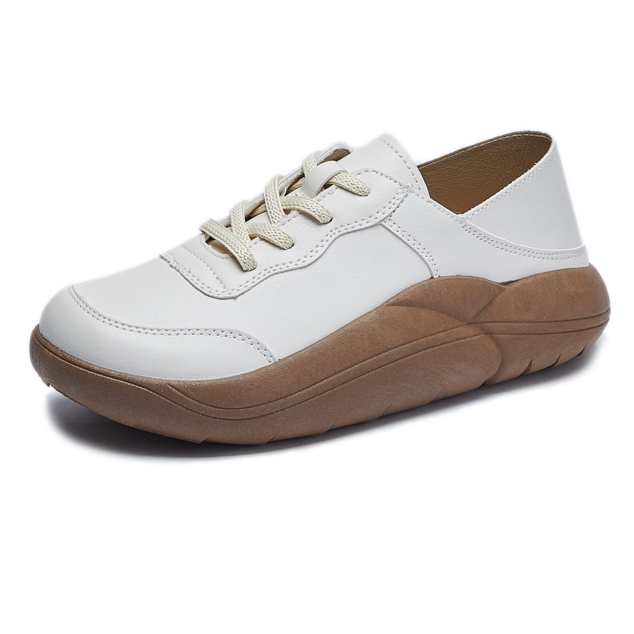 Ladies Casual Shoes Walking Shoes Work Shoes Sneakers Fabric Easy To Clean Breathable Versatile Footgear Footwear_voghion.com