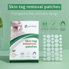 SAUVASINE Wart Removal Patch - 1 box of 2 patches for wart removal and skin tag removal