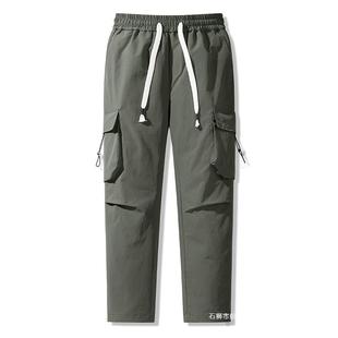 Anan men's and women's down pants winter explosions 90 white duck down cross-border tide brand warm thick overalls