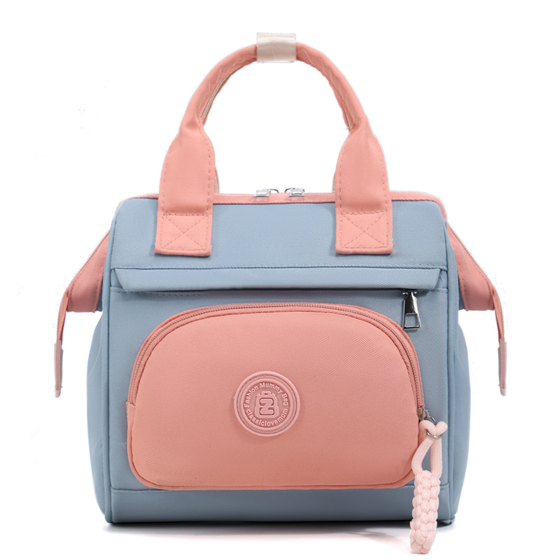 A portable small bag for women, a light backpack for shopping and commuting, fashionable Oxford fabric, a backpack for strolling kids, a mommy bag, a baby bag undefined