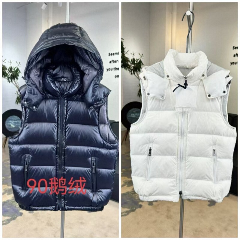 Bormes down Vests Hooded Vest Maya Vest 040 # Autumn and Winter Styles