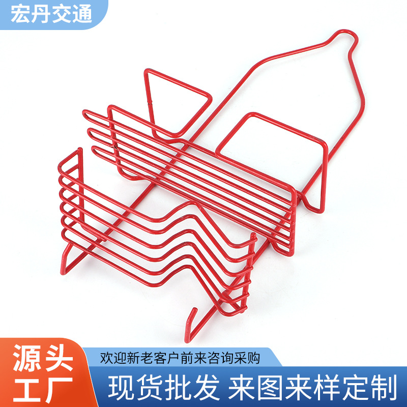 厂家供应花架室外墙体装饰置物架材质铁丝外浸塑处理花篮架子