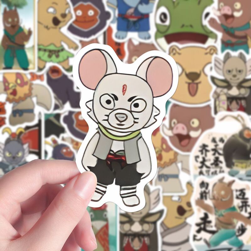 180张浪浪山贴纸二次元动漫电影周边小妖怪表情包卡通创意diy贴画|undefined