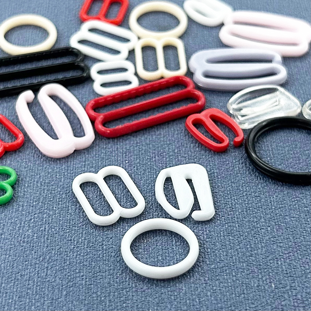 现货可染色塑料扣 注塑固定可拆卸089扣 POM环保连接调节扣塑胶扣