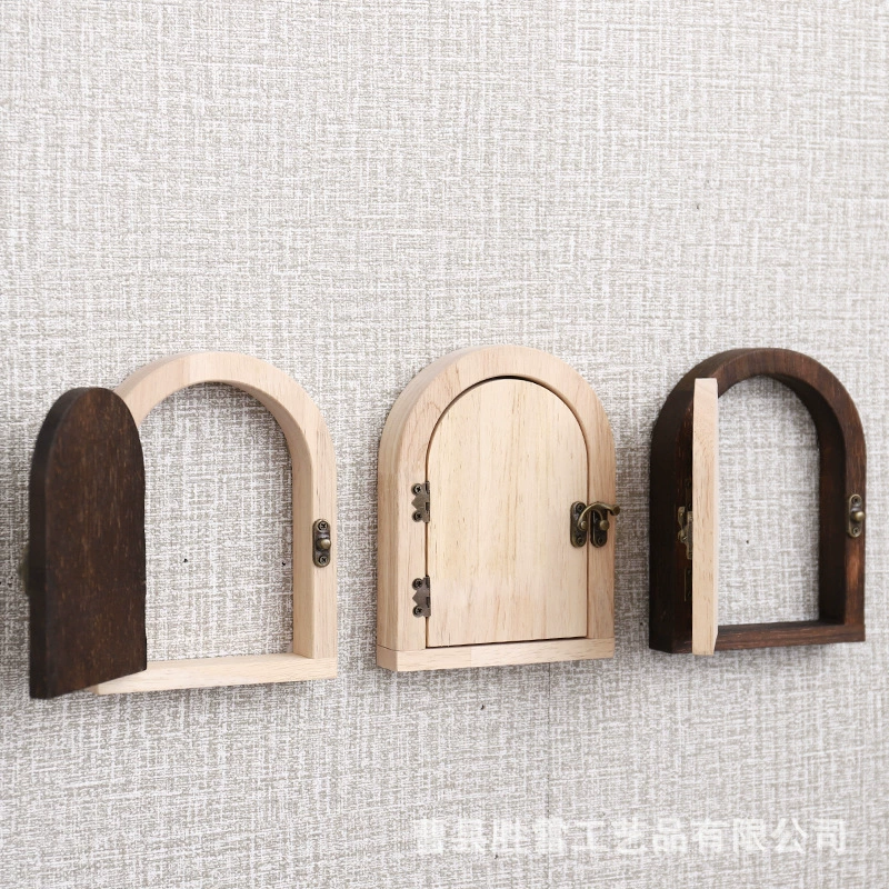 Wooden switch key, creative protective case on wall, wall mount, light panel