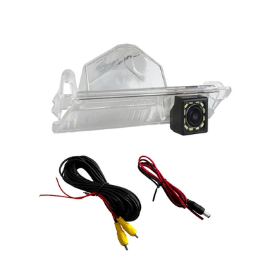 camera HD night vision – Vehicle camera - complete-set-with-control-cable-power-cord-for-nissan-march-micra-k13-2010-2017-12-lights-ccd