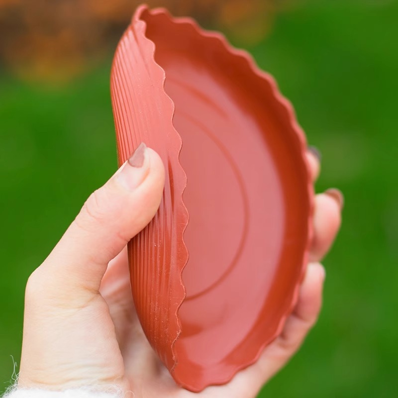 植木鉢トレイ、厚みのあるプラスチック製の植木鉢トレイ、水受けトレイ、植木鉢の底、多肉植物の丸底、植木鉢ベース|undefined