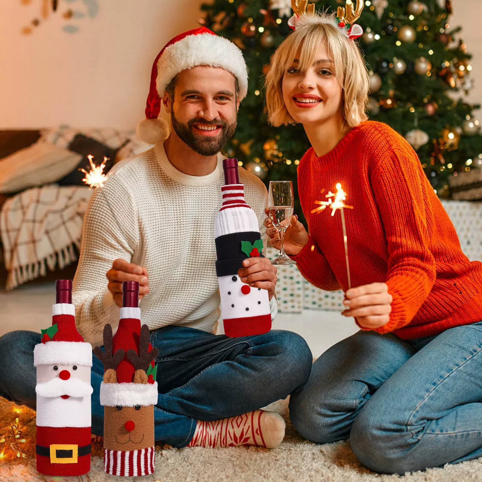Decorations for elderly, combined atmospheric set for living room