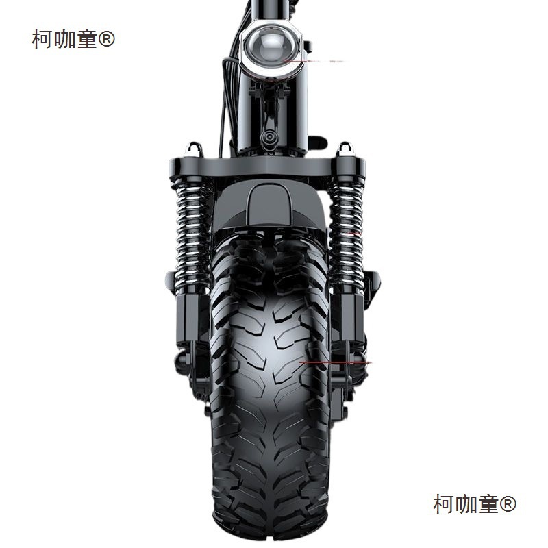 Hilop off-road electric scooter, adult two-wheeled mini mobility scooter, foldable electric scooter for ride-sharing
