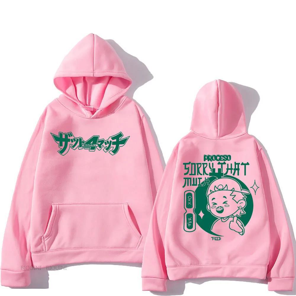 Frexxo Feid SORRY 4 THAT MUCH Hoodies Fleece Fall Winter Lon