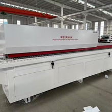全自动家具板生产线贴边机双修开槽高速封边机生态板木板包边机