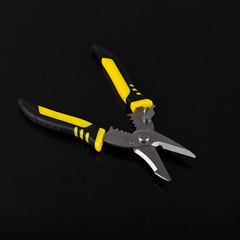 Wholesale factory 7-inch wire stripping tool electrical cable multi-function wire stripping pliers skin peeling wire pulling pliers manual 6-inch wire stripping pliers