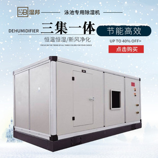 Non-Standard Three-In-One Swimming Pool Dehumidification Heat Pump Equipment Unit Industrial Multi-Function Dehumidifier Source Manufacturer